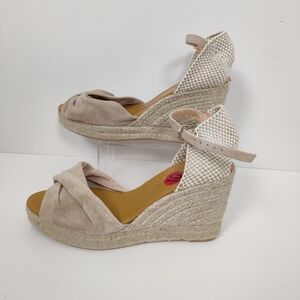 Mypol Women's Espadrilles Heel Sandals Size 10 NEW Beach Summer Vacation Boho